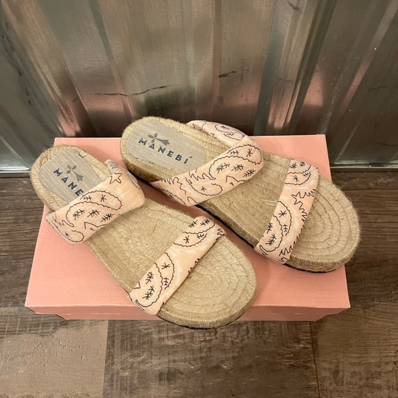 Brand New Manebi Bandana Espadrilles! Size 7 - Picture 3 of 7